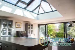 Hallmark-Glazed-Extensions-Black-Aluminium-Orangery-Kitchen-East-Sussex-1