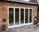 Hallmark-Aluminium-bifold doors external closed