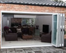 Hallmark-Aluminium-bifold doors external open