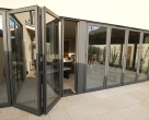 Hallmark-Aluminium-bifold doors external open_1_Anthracite