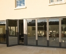Hallmark-Aluminium-bifold doors external open_Anthracite