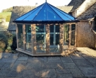 luxury wooden conservatory Cheltenham