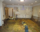 Ratcliffe_Oak-Orangery-during-construction-Kitchen-floor-removed-for-underfloor-heating