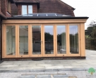 luxury timber orangery modern